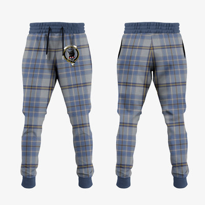 Clan Tweedie Tartan Crest Jogger Sweatpants