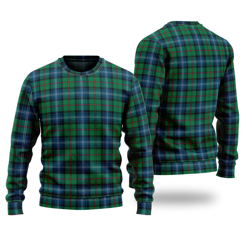 Clan Urquhart Ancient Tartan Christmas Ugly Sweater WV48 Urquhart Ancient Tartan Tartan Sweater