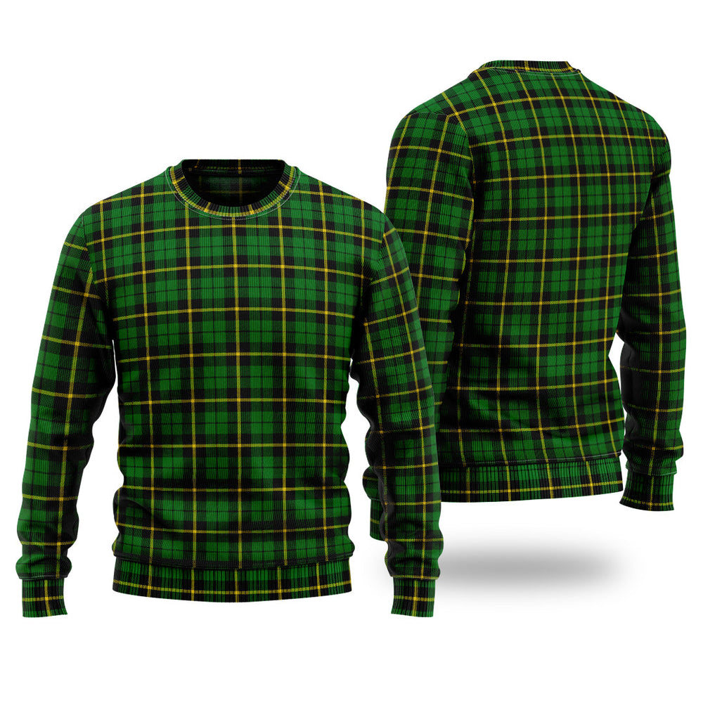 Clan Wallace Hunting Green Tartan Christmas Ugly Sweater XI13 Wallace Hunting Green Tartan Tartan Sweater