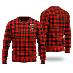 Clan Wallace Hunting Red Tartan Christmas Ugly Sweater QI33 Wallace Hunting Red Tartan Tartan Sweater