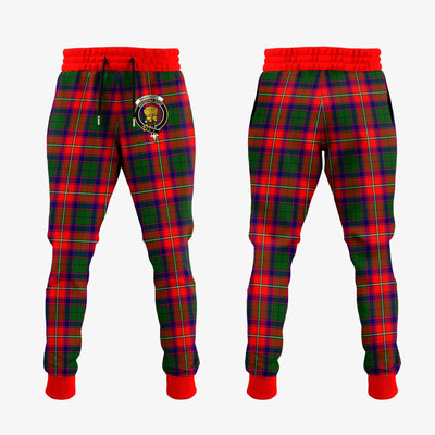 Clan Wauchope Tartan Crest Jogger Sweatpants