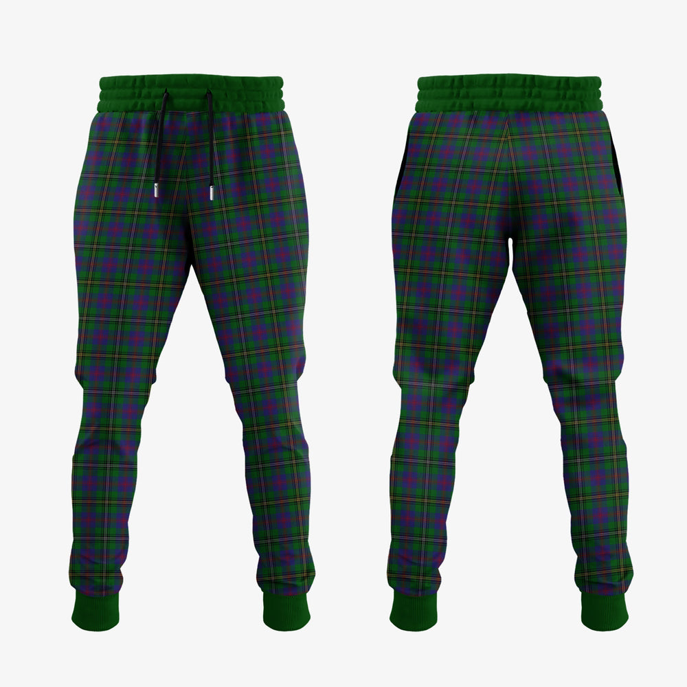 Clan Wood Tartan Crest Jogger Sweatpants SL76 Clan Wood Tartan Today