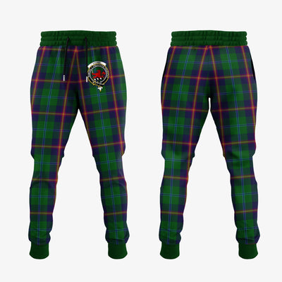 Clan Young Tartan Crest Jogger Sweatpants