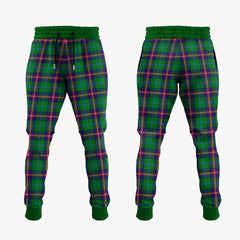 Clan Young Modern Tartan Crest Jogger Sweatpants TP16 Clan Young Tartan Today