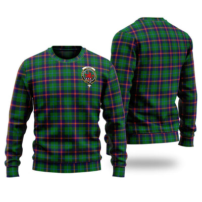 Clan Young Modern Tartan Christmas Ugly Sweater JF12