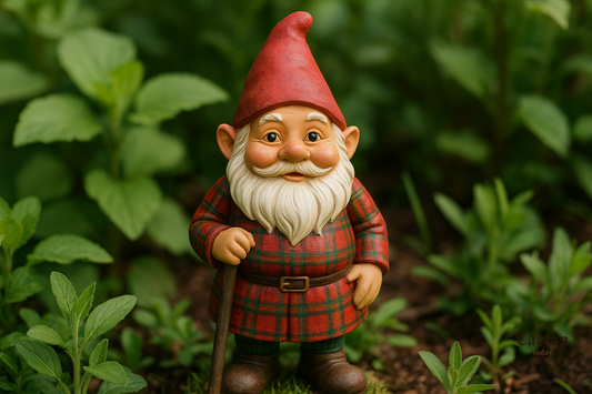 Creative Garden Gnome Decor Ideas for Tartan and Scottish Fans