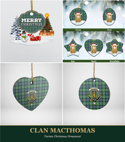 Clan MacThomas Tartan Christmas Ornament