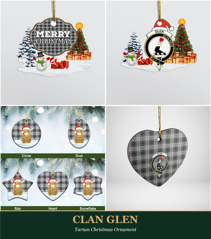 Clan Glen Tartan Christmas Ornament
