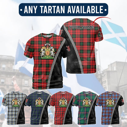 Tartan Shirt with Scotland Coat of Arms – Heritage Plaid Shirts