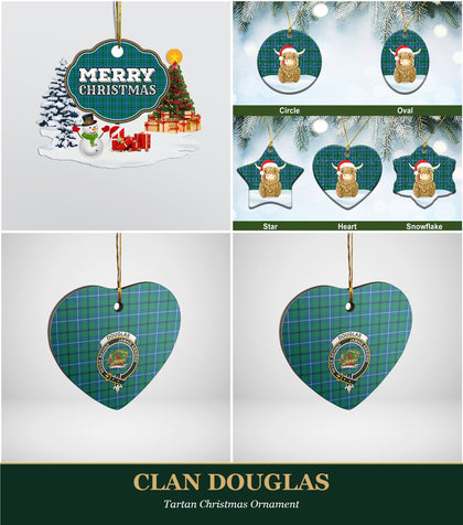 Clan Douglas Tartan Christmas Ornament