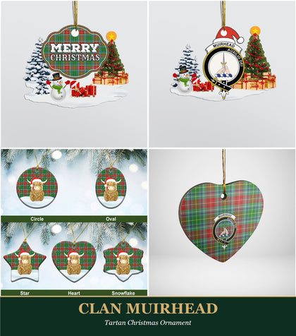 Clan Muirhead Tartan Christmas Ornament