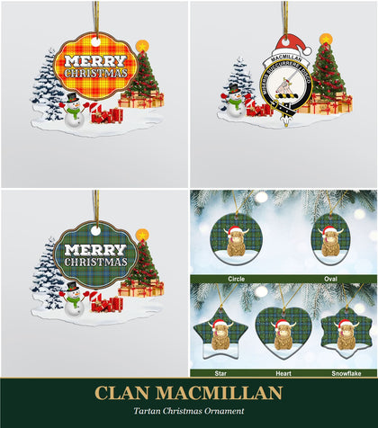 Clan MacMillan Tartan Christmas Ornament