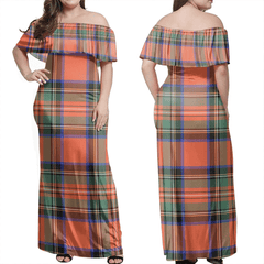 Clan Stewart Royal Ancient Tartan Hawaii Dress EO85 Clan Stewart Tartan Hawaii Dress   