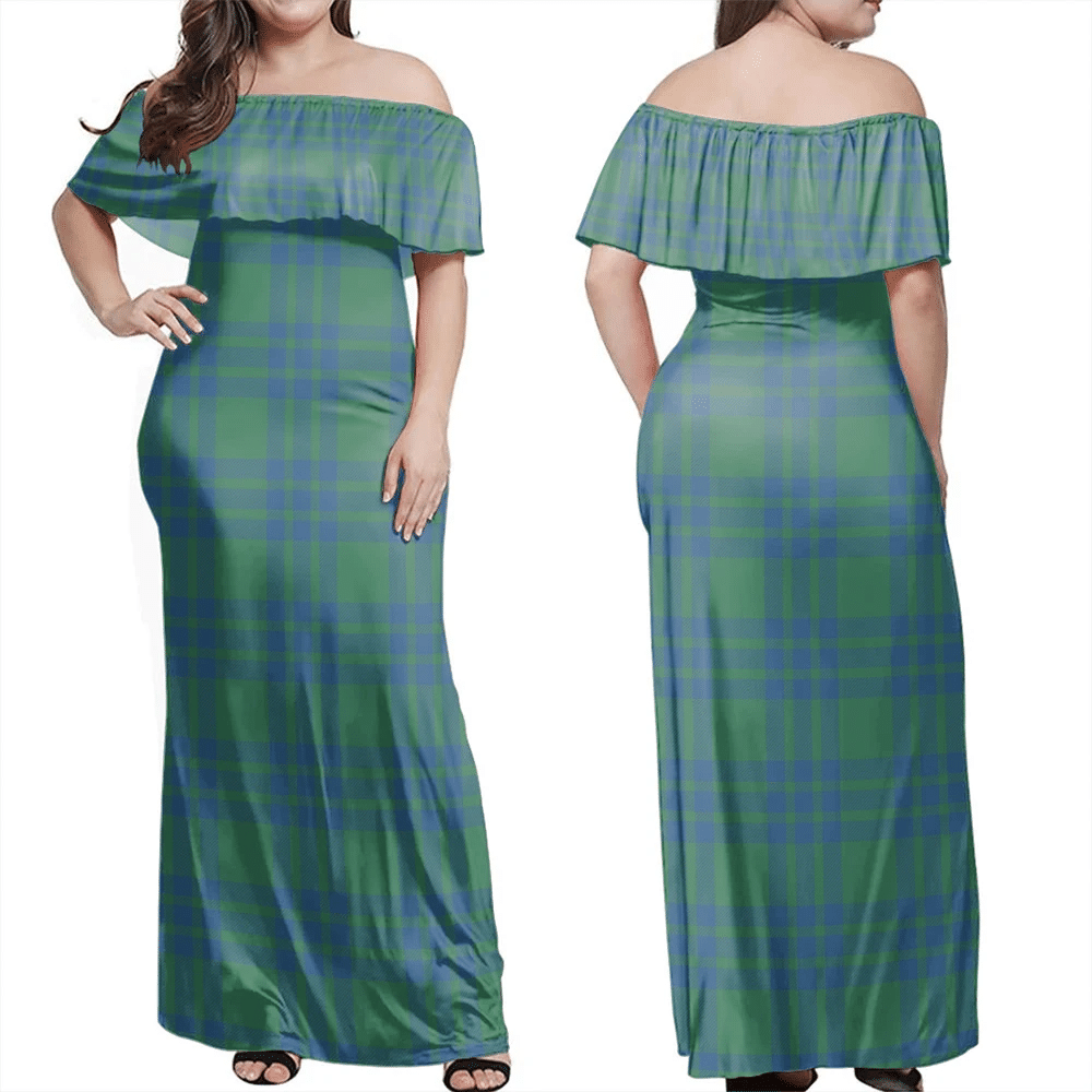 Clan Montgomery Ancient Tartan Hawaii Dress CT32 Clan Montgomery Tartan Hawaii Dress   