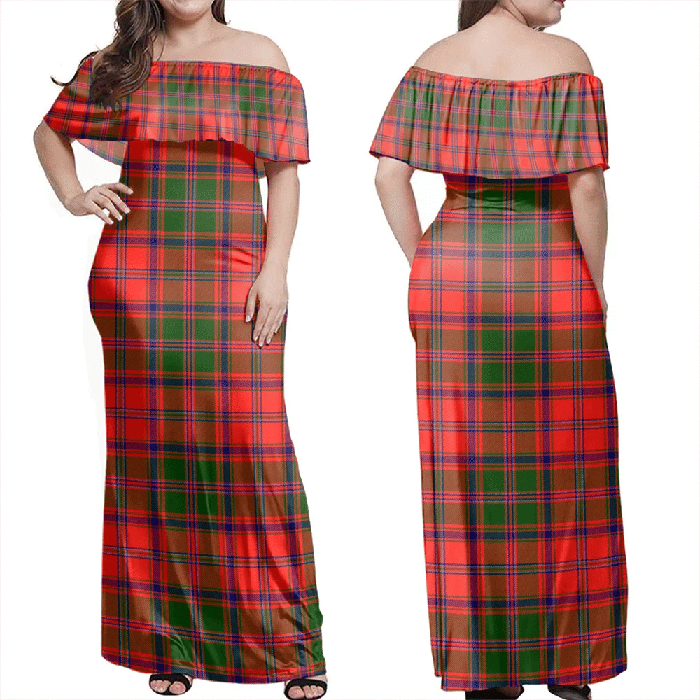 Clan Stewart Of Appin Modern Tartan Hawaii Dress JC34 Clan Stewart of Appin Tartan Hawaii Dress   