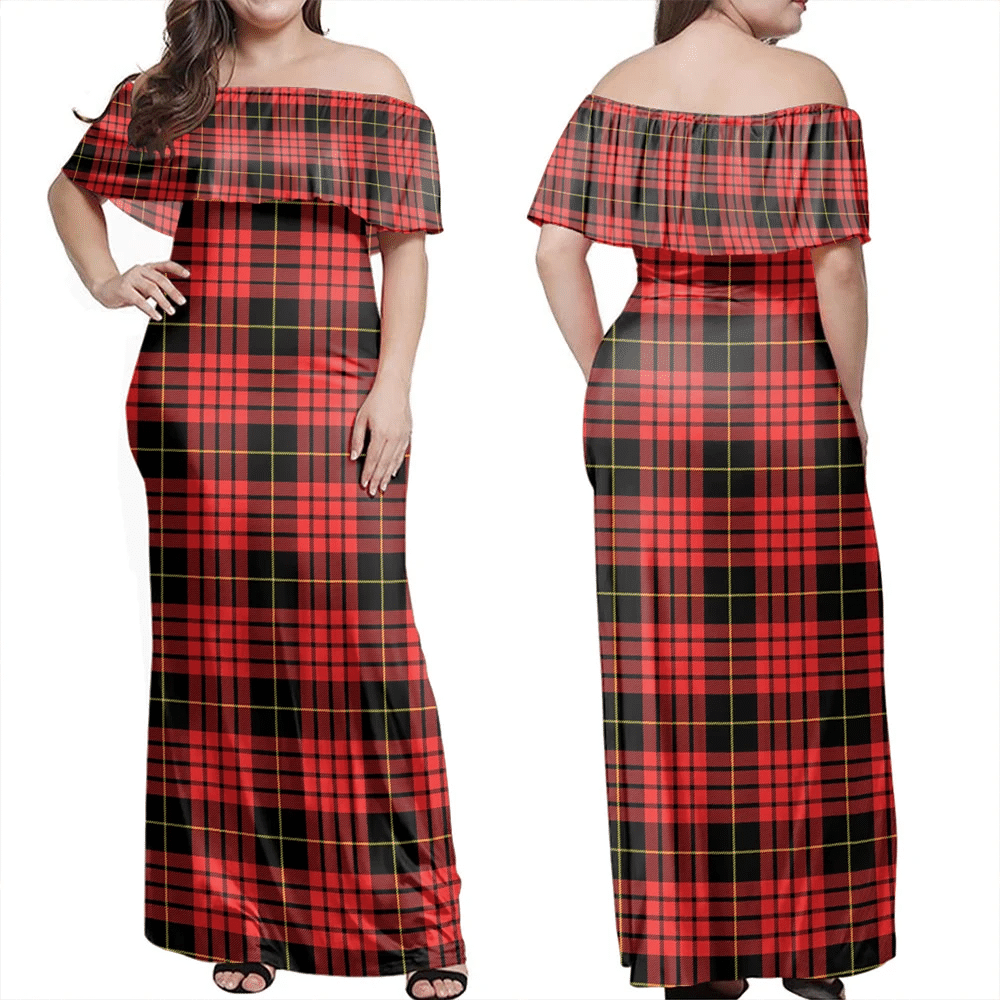 Clan MacQueen Modern Tartan Hawaii Dress LT33 Clan MacQueen Tartan Hawaii Dress   