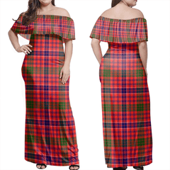Clan MacRae Modern Tartan Hawaii Dress JY44 Clan MacRae Tartan Hawaii Dress   