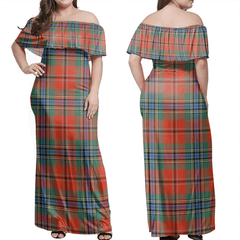 Clan MacLean Of Duart Ancient Tartan Hawaii Dress HQ33  Tartan Hawaii Dress   
