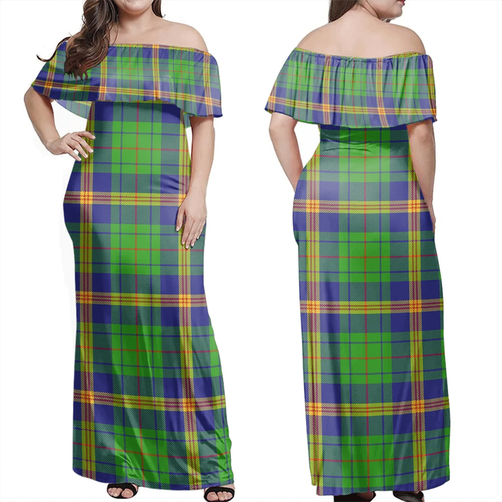 Clan New Mexico Tartan Hawaii Dress WS53  Tartan Hawaii Dress   