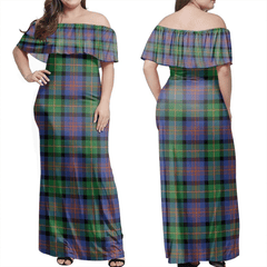 Clan Logan Ancient Tartan Hawaii Dress AI46 Clan Logan Tartan Hawaii Dress   