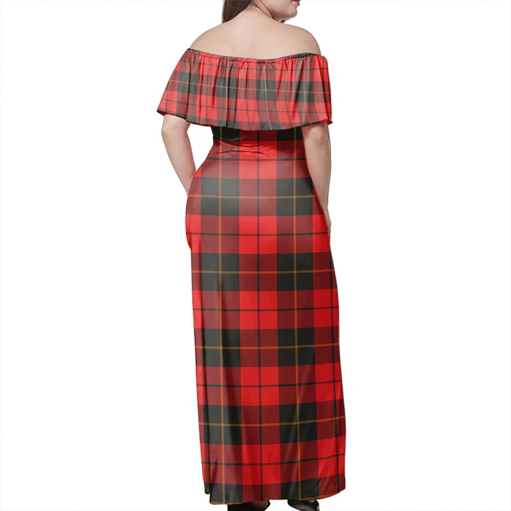 Clan Wallace Weathered Tartan Hawaii Dress ZB70 Clan Wallace Tartan Hawaii Dress   