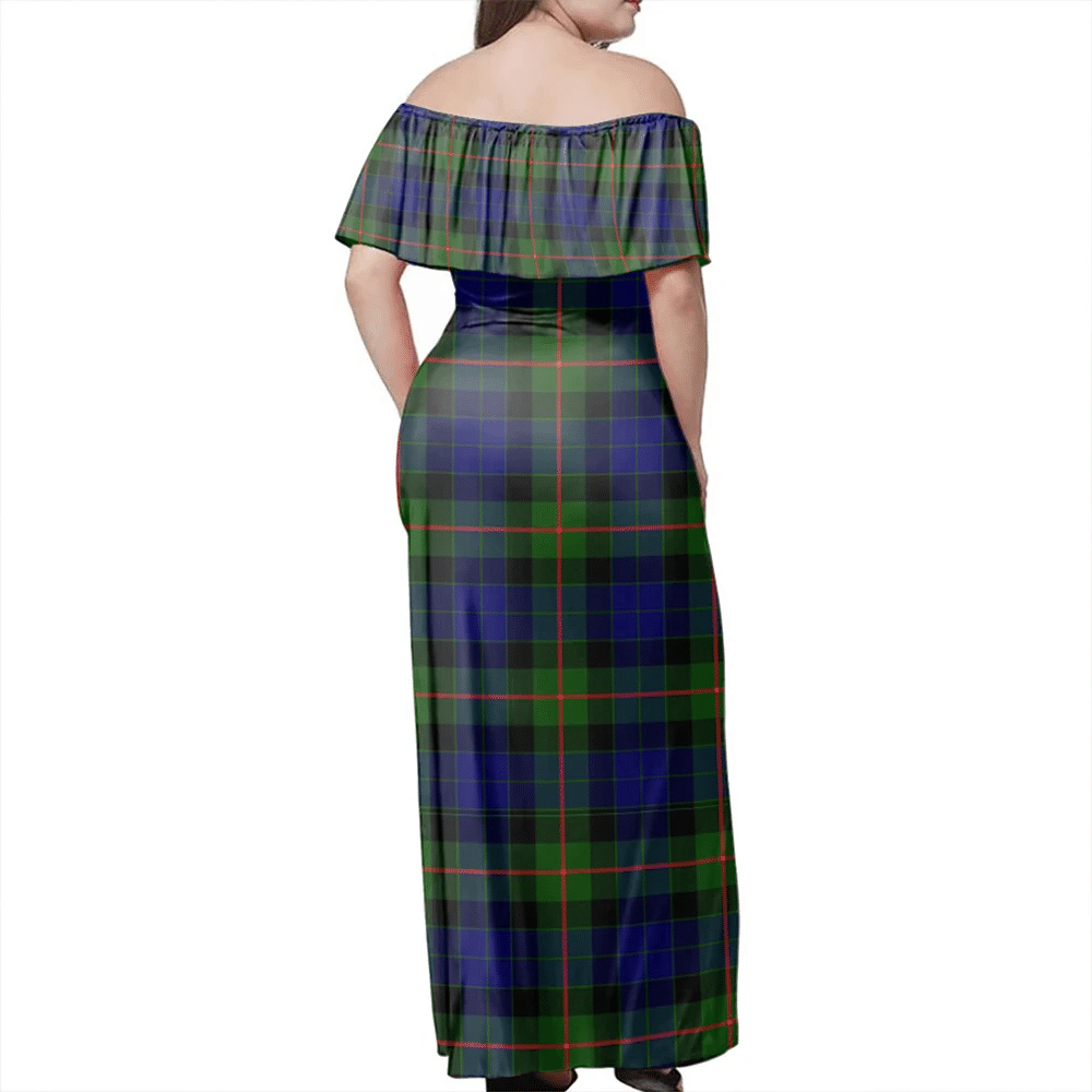 Clan Gunn Modern Tartan Hawaii Dress SX49 Clan Gunn Tartan Hawaii Dress   