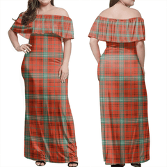 Clan Morrison Red Ancient Tartan Hawaii Dress MH33 Clan Morrison Tartan Hawaii Dress   