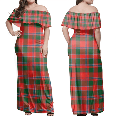 Clan Dalziel Modern Tartan Hawaii Dress