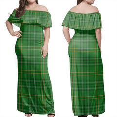 Clan Wexford County Tartan Hawaii Dress QL89  Tartan Hawaii Dress   