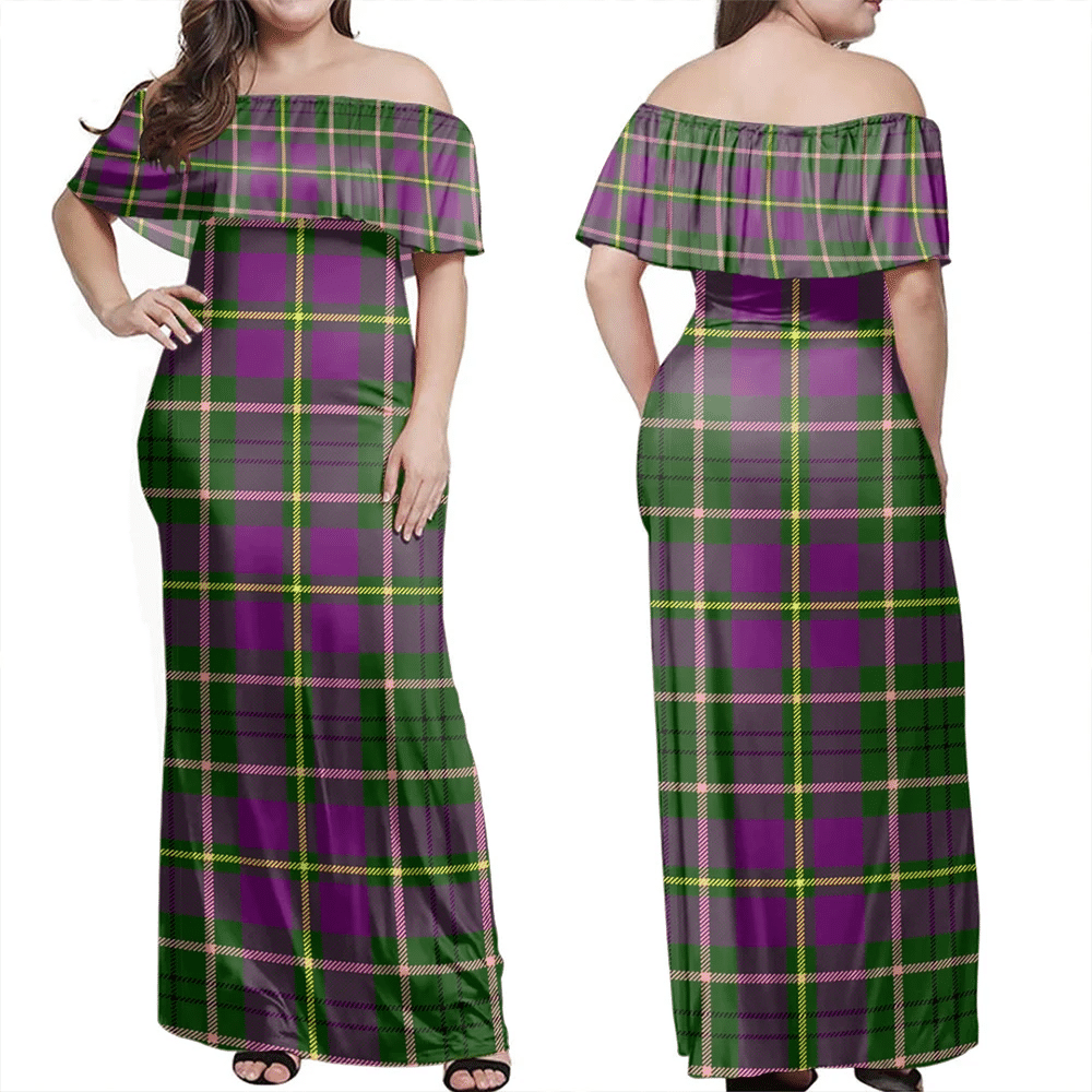 Clan Taylor Tartan Hawaii Dress QM58 Clan Taylor Tartan Hawaii Dress   