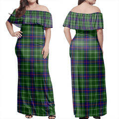 Clan Duncan Modern Tartan Hawaii Dress VY63 Clan Duncan Tartan Hawaii Dress   