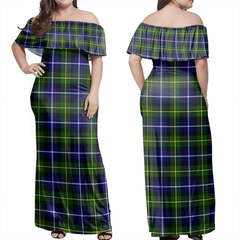 Clan MacNeill Of Barra Modern Tartan Hawaii Dress YD66 Clan MacNeil / MacNeill Tartan Hawaii Dress   