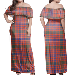 Clan MacRae Ancient Tartan Hawaii Dress DC48 Clan MacRae Tartan Hawaii Dress   