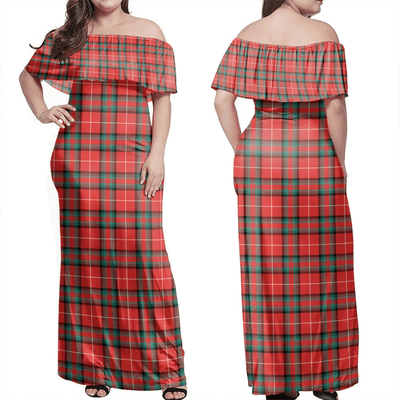 Clan Stuart Of Bute Tartan Hawaii Dress