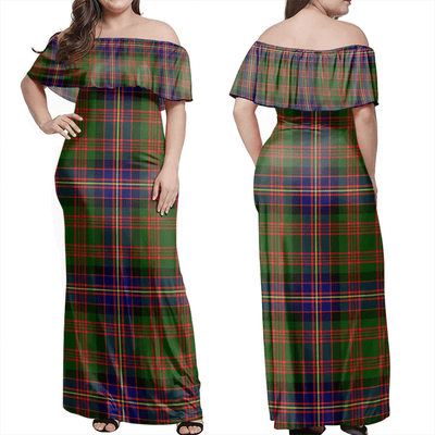 Clan Cochrane Modern Tartan Hawaii Dress BY36