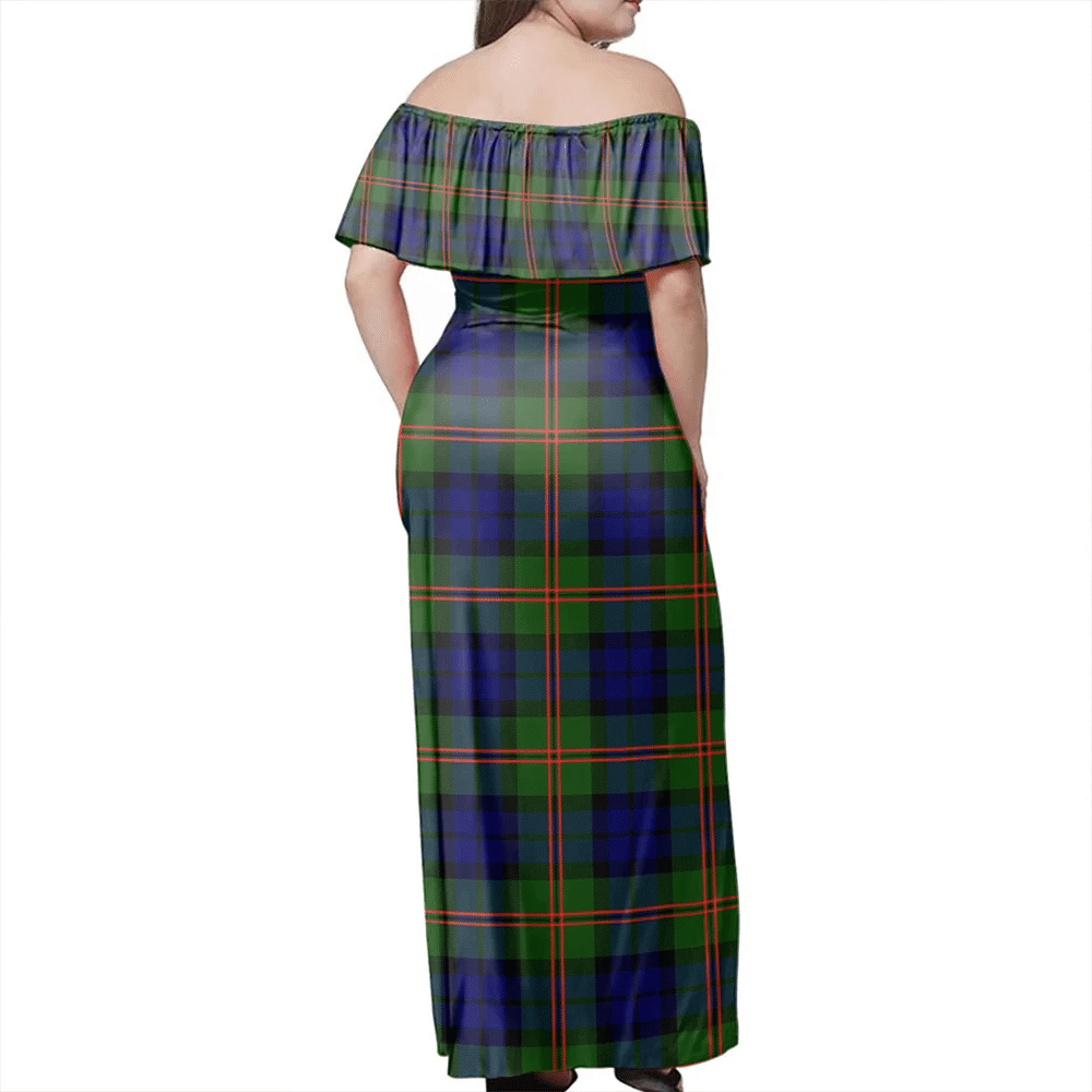 Clan Dundas Modern Tartan Hawaii Dress CE43 Clan Dundas Tartan Hawaii Dress   