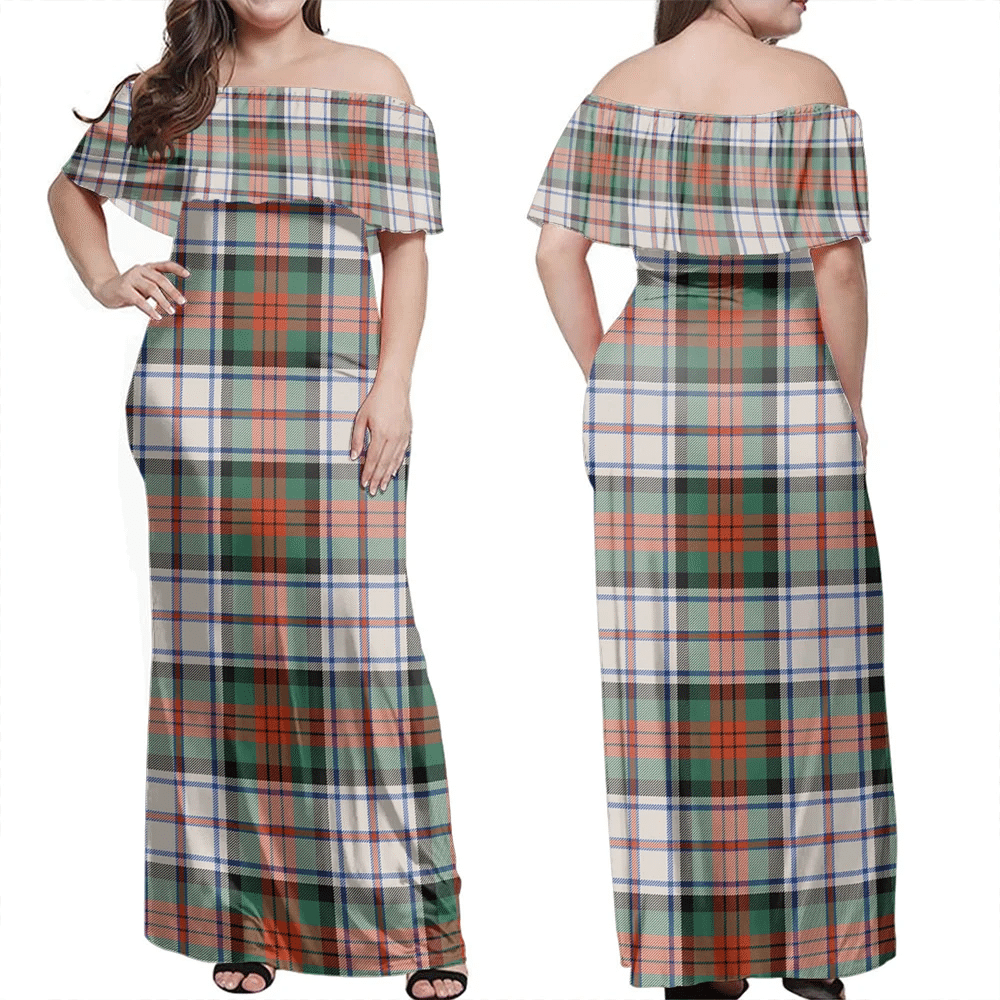 Clan MacDuff Dress Ancient Tartan Hawaii Dress DZ52 Clan MacDuff Tartan Hawaii Dress   