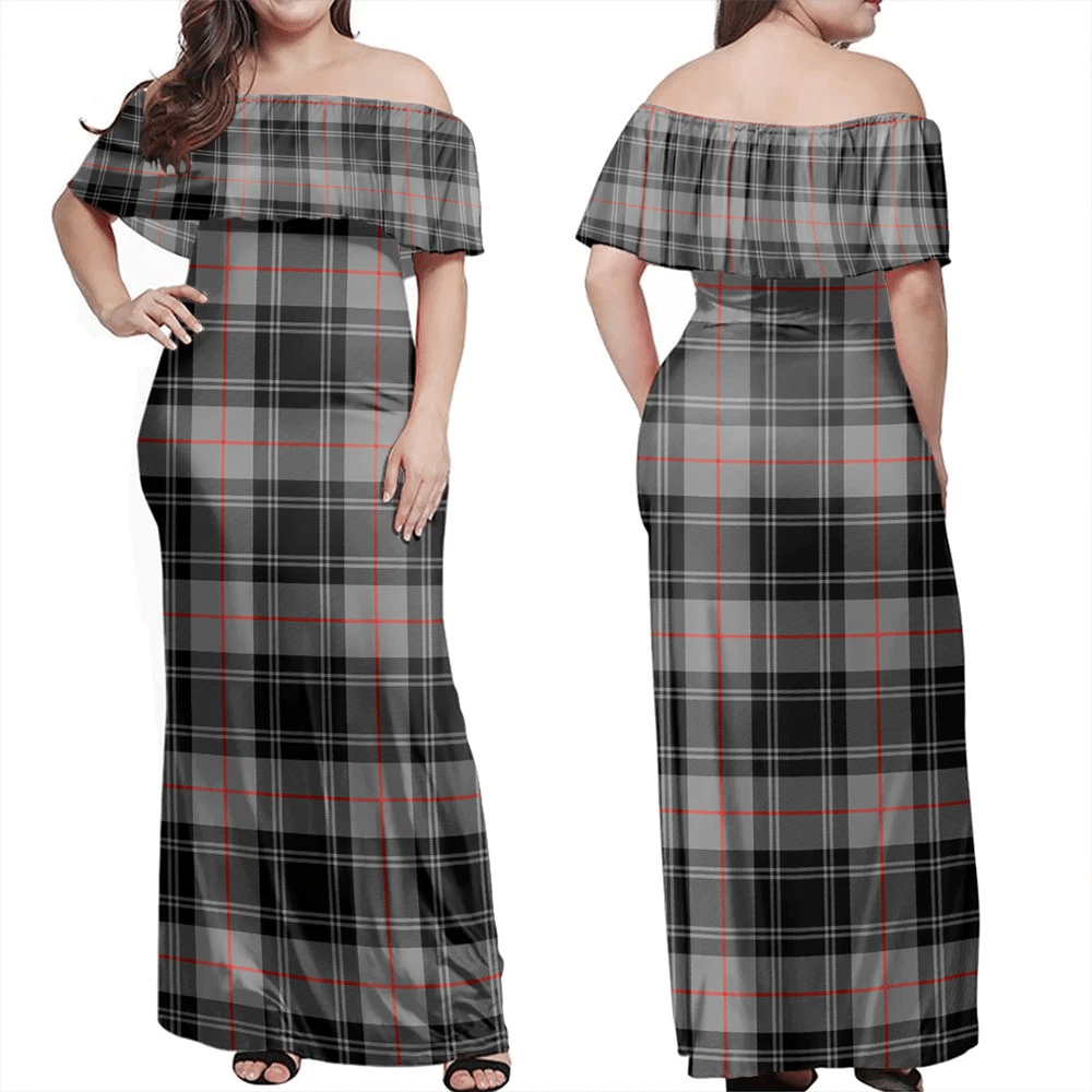Clan Moffat Modern Tartan Hawaii Dress BW22 Clan Moffat Tartan Hawaii Dress   