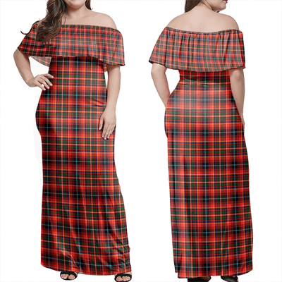 Clan Innes Modern Tartan Hawaii Dress