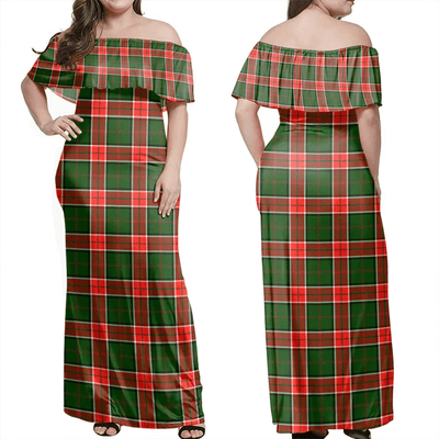 Clan Pollock Modern Tartan Hawaii Dress