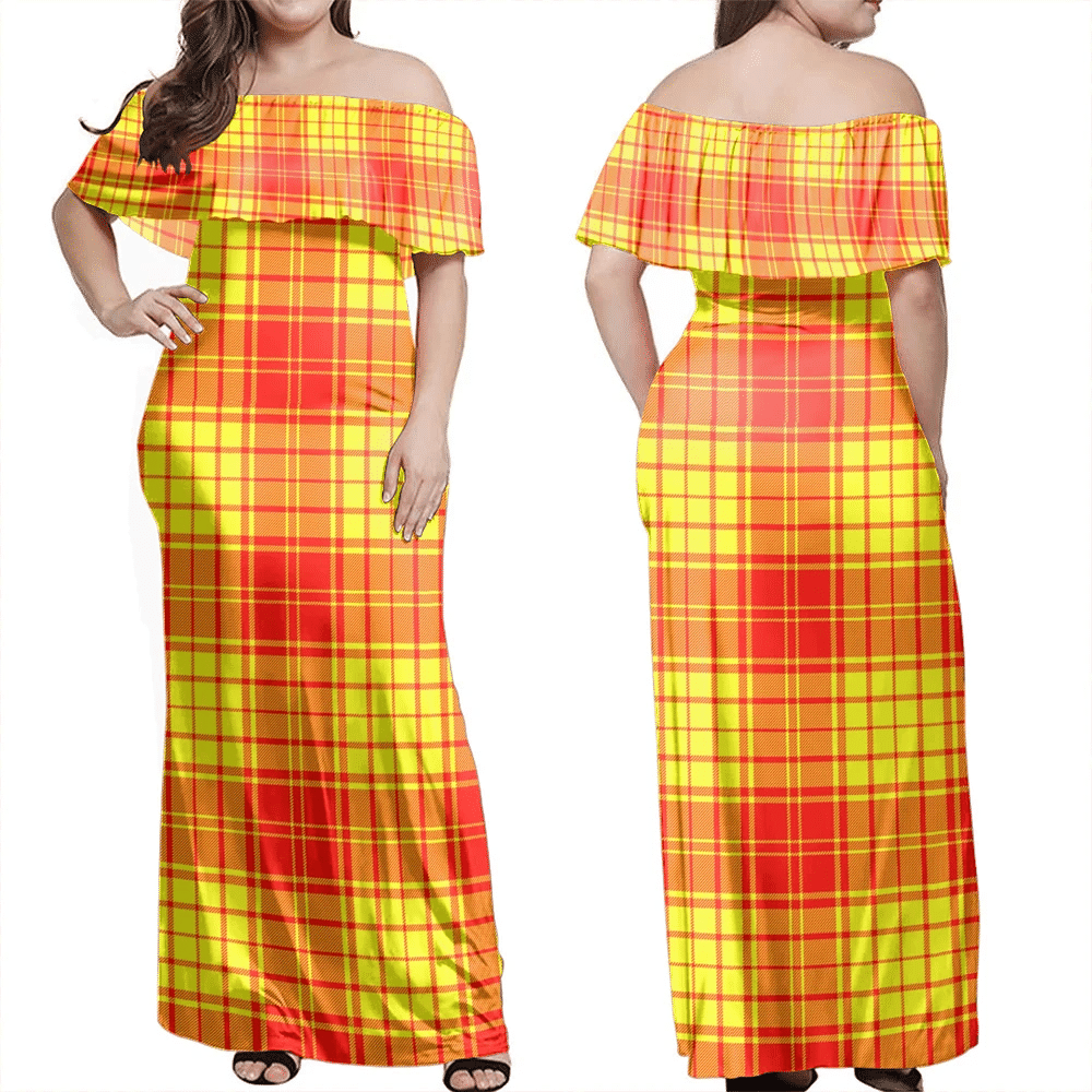 Clan MacMillan Tartan Hawaii Dress SO76 Clan MacMillan Tartan Hawaii Dress   