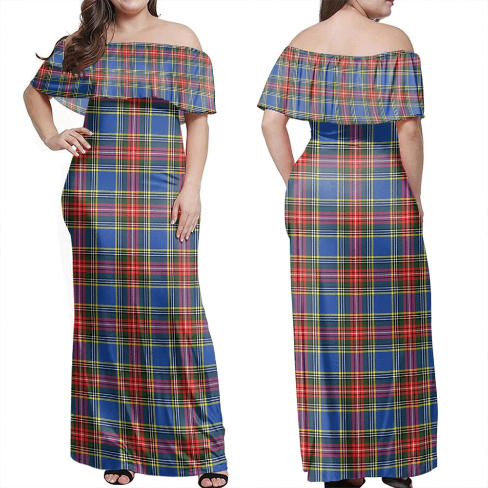 Clan MacBeth Modern Tartan Hawaii Dress ZU52 Clan MacBeth Tartan Hawaii Dress   