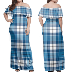 Clan Roberton Tartan Hawaii Dress AH58 Clan Roberton Tartan Hawaii Dress   