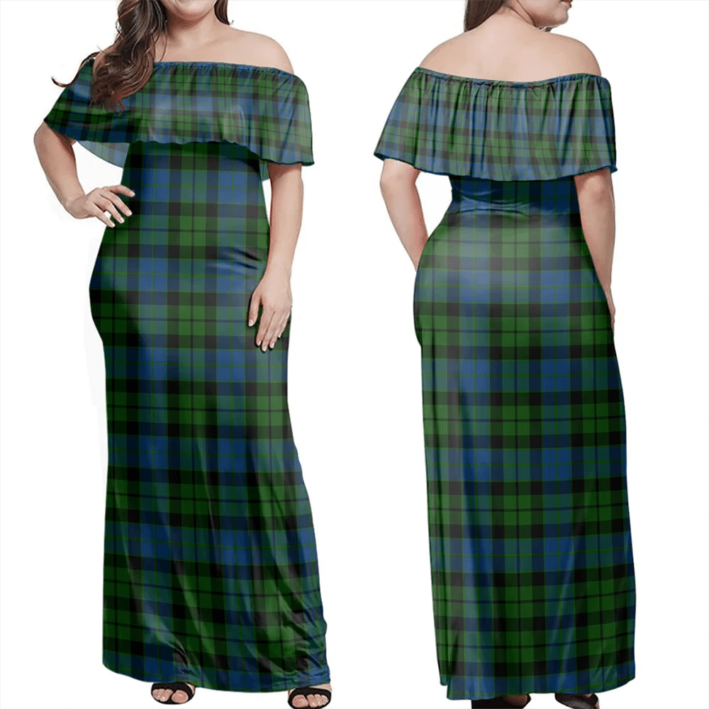 Clan MacKay Modern Tartan Hawaii Dress LX13 Clan MacKay Tartan Hawaii Dress   