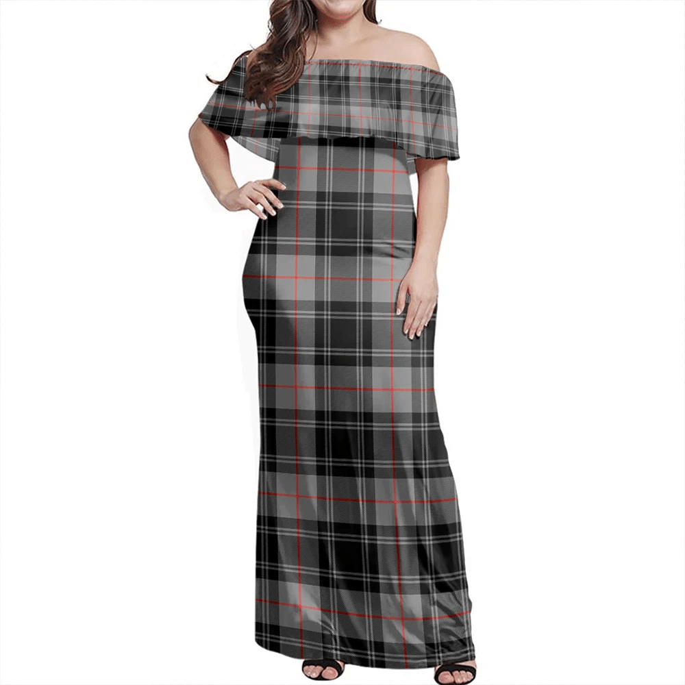 Clan Moffat Modern Tartan Hawaii Dress BW22 Clan Moffat Tartan Hawaii Dress   