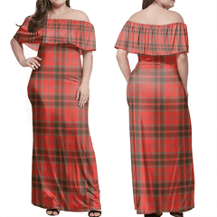 Clan Grant Weathered Tartan Hawaii Dress XM13 Clan Grant Tartan Hawaii Dress   