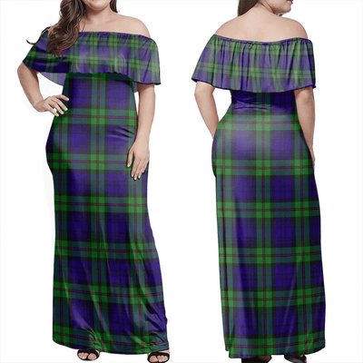 Clan MacKinlay Modern Tartan Hawaii Dress