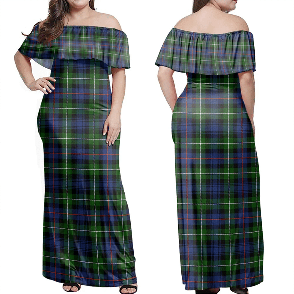 Clan MacKenzie Modern Tartan Hawaii Dress OD10 Clan MacKenzie Tartan Hawaii Dress   