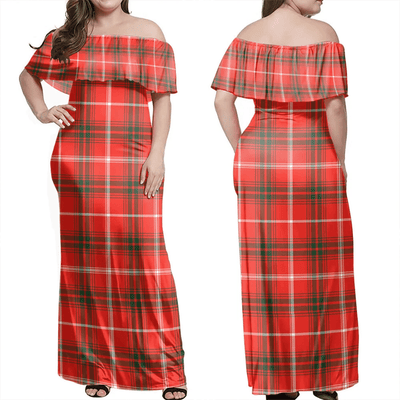 Clan Duke Of Rothesay Modern Tartan Hawaii Dress