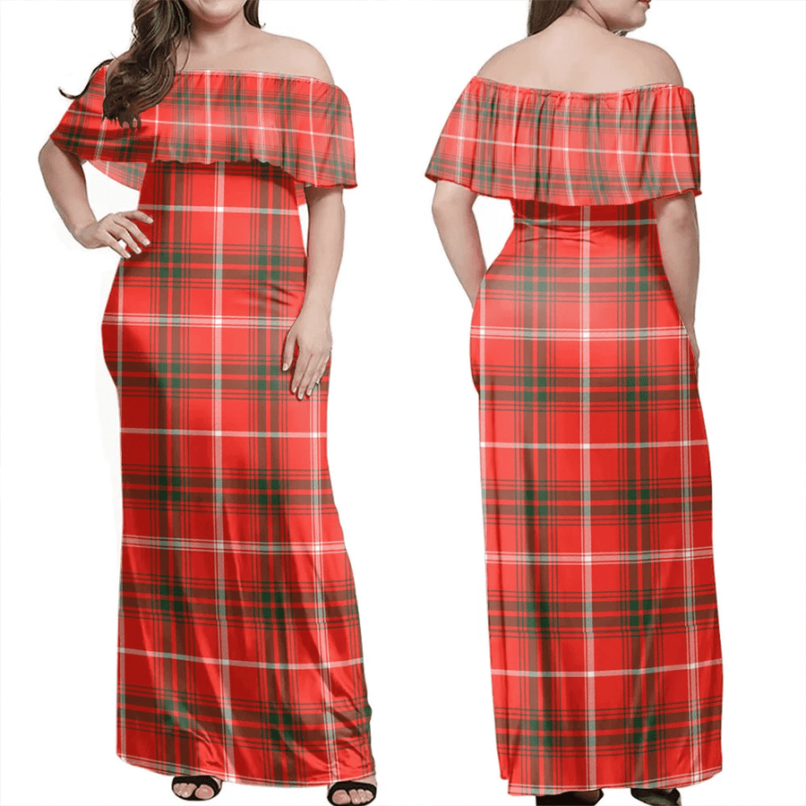 Clan Duke Of Rothesay Modern Tartan Hawaii Dress VB28 Clan Duke Of Rothesay Tartan Hawaii Dress   